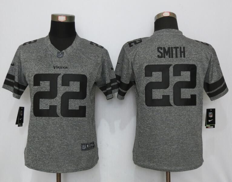 women Gray Limited Jersey-023